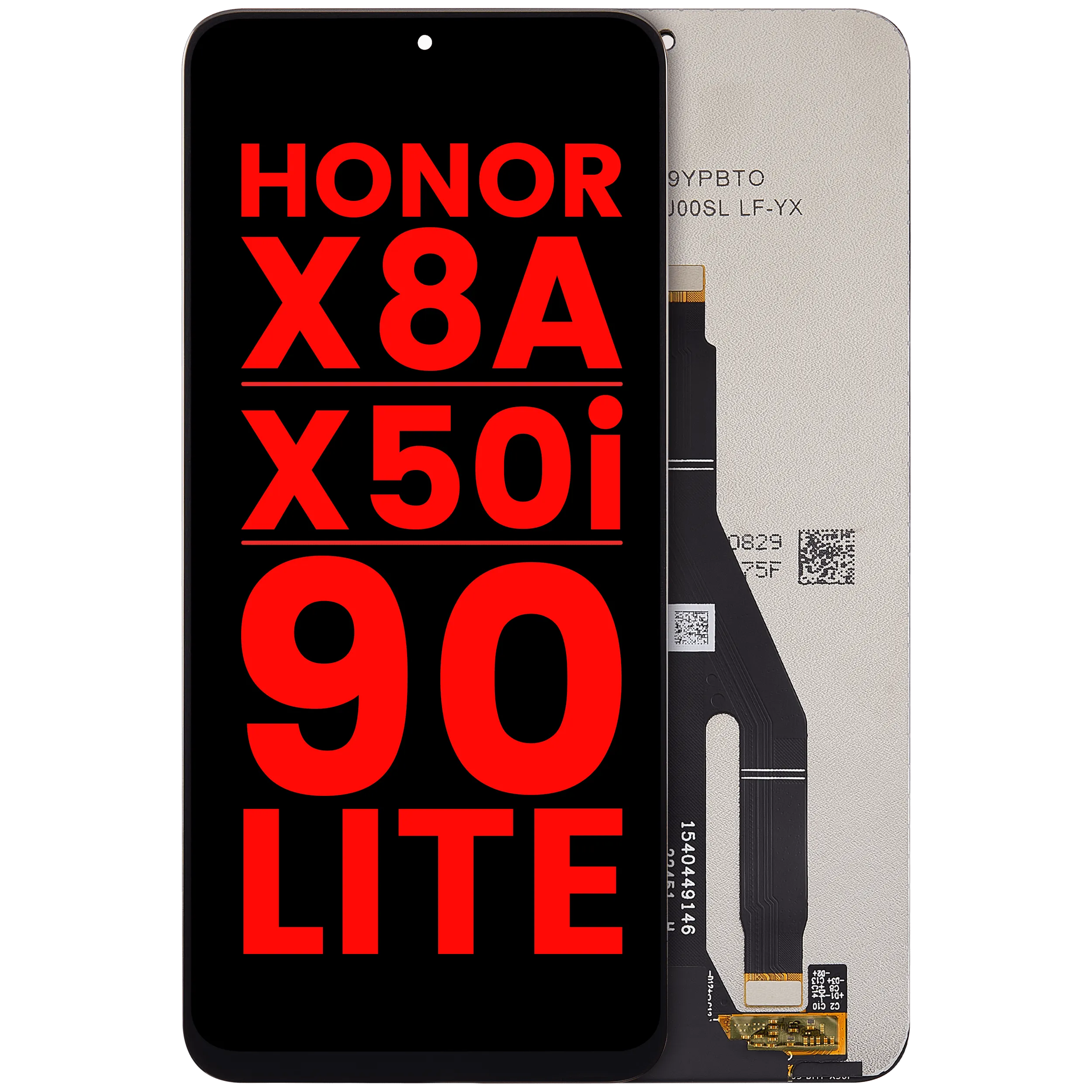 LCD-Display ohne Rahmen für Honor X8A / X50i / 90 Lite (Aftermarket Plus) (Alle Farben)