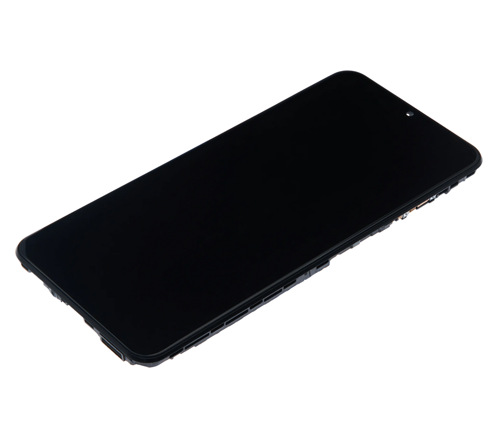 LCD-Display mit Rahmen für Samsung Galaxy A13 4G (A135 / 2022) / A13s (A137 / 2022) (Aftermarket Plus) (Alle Farben)