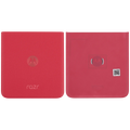 Bottom Backcover Glass für Motorola Razr Plus / Razr 40 Ultra (XT2321 / 2023) (Premium) (Viva Magenta)