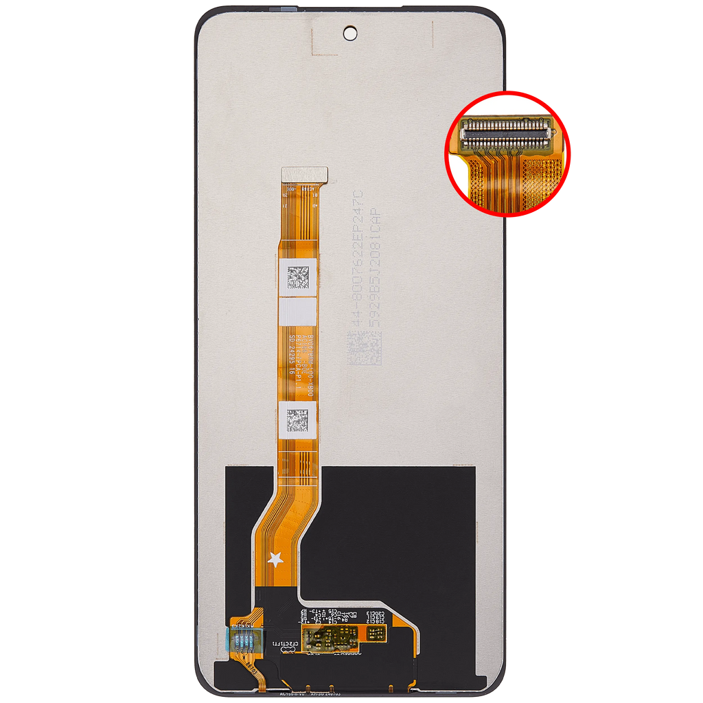 LCD-Display ohne Rahmen Compatible für OPPO A5 4G / A5 5G / A5 Pro 5G / A3x 4G / A3x 5G / A5x 4G / A5x 5G (Refurbished) (Alle Farben)