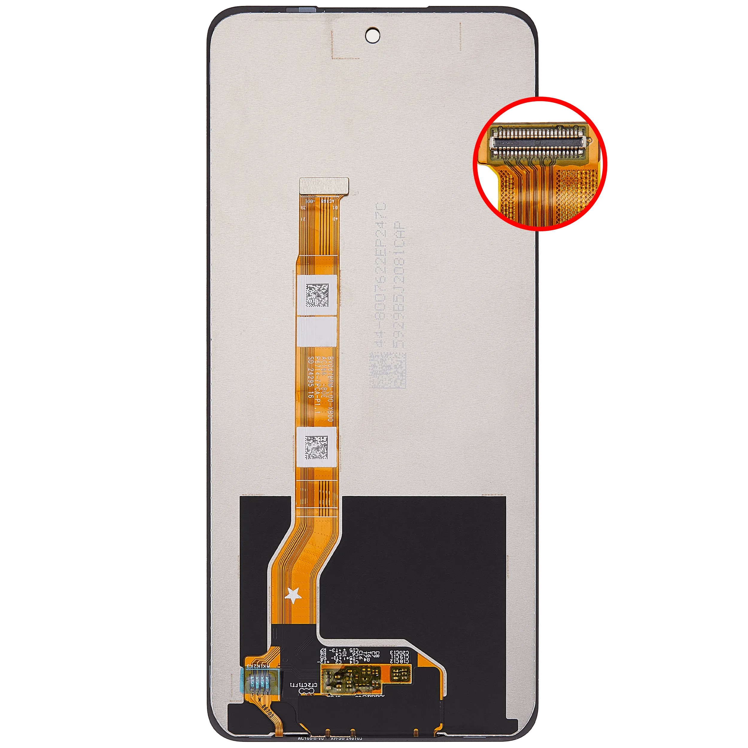 LCD-Display ohne Rahmen Compatible für OPPO A5 4G / A5 5G / A5 Pro 5G / A3x 4G / A3x 5G / A5x 4G / A5x 5G (Refurbished) (Alle Farben)