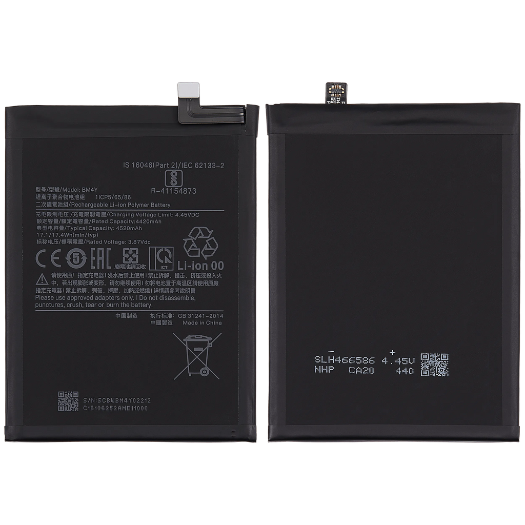 Replacement Akku für Xiaomi Poco F3 / Mi 11i 4G / Mi 11X / Mi 11X Pro / Redmi K40 / Redmi K40 Pro / Redmi K40 Pro Plus (BM4Y)