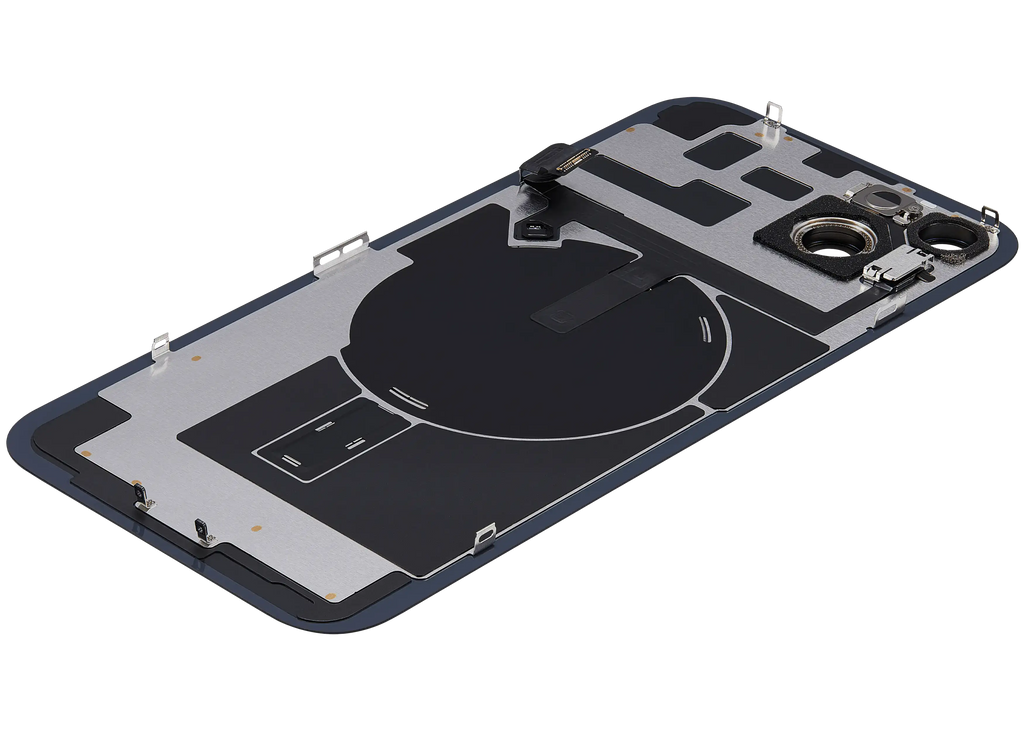 Backcover mit MagSafe Magnet & NFC & Blitz-Flexkabel für iPhone 14 Plus (Service Pack) (Midnight)