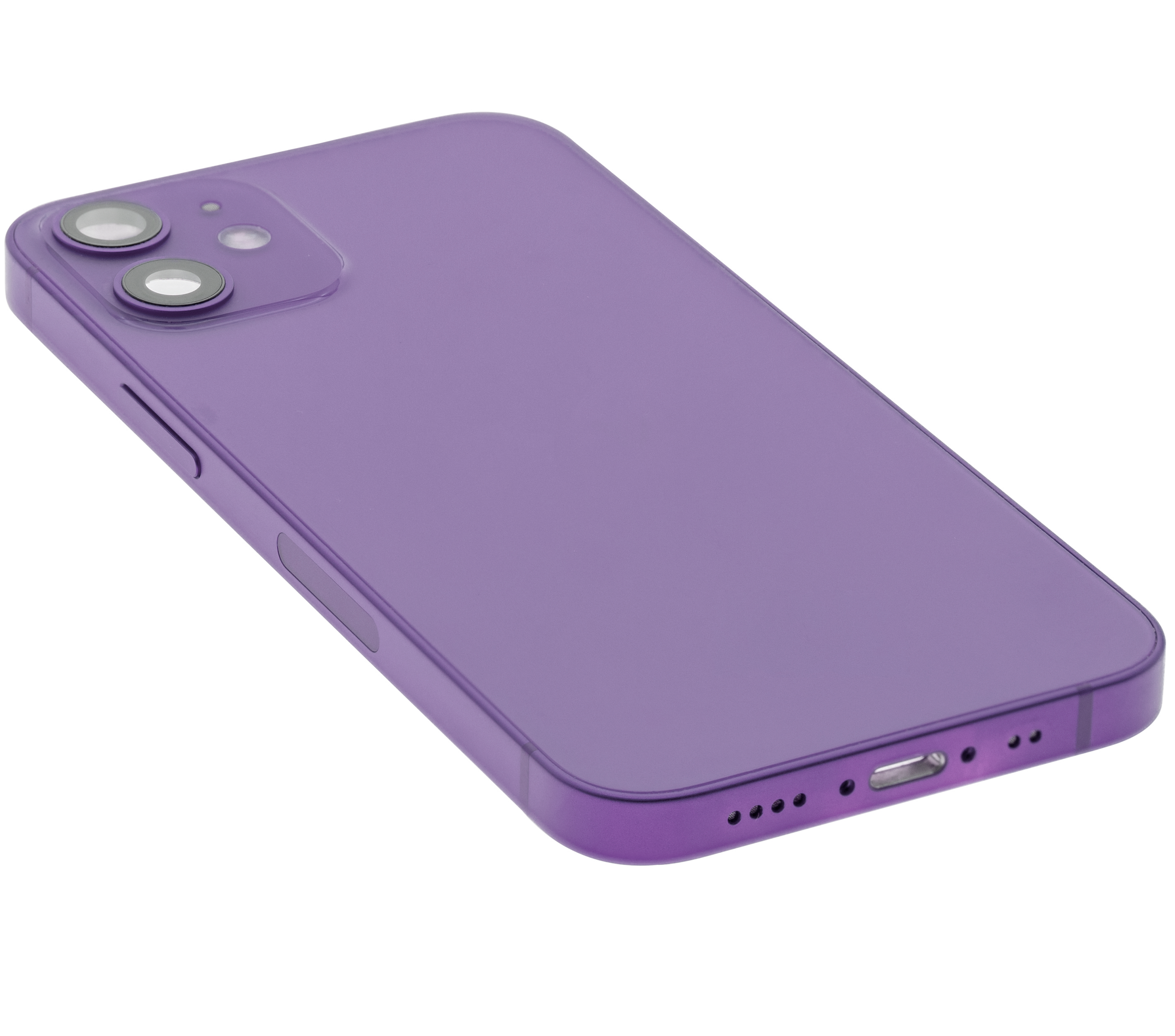 Backcover/Rahmen mit Small Parts für iPhone 12 Mini (EU / Global Version) (gebrauchter OEM-Ausbau, Qualität A) (Lila)