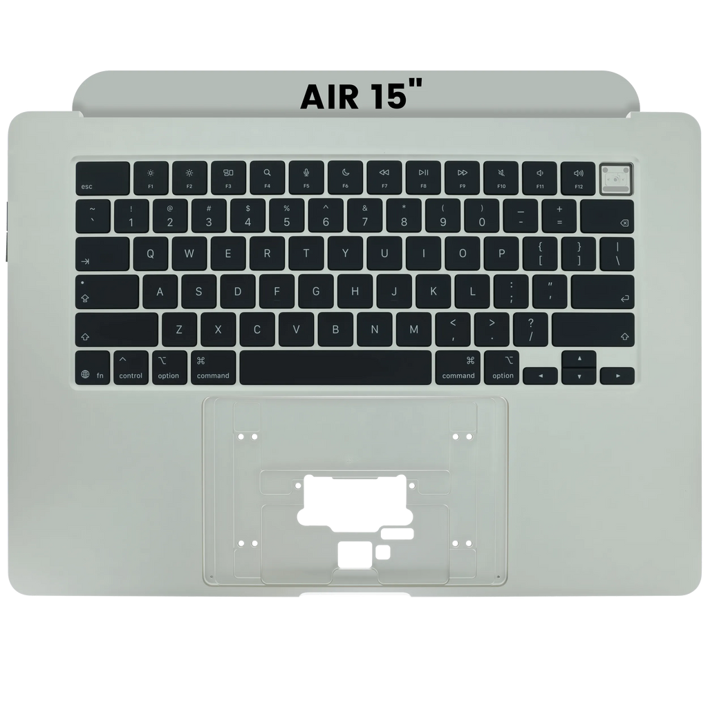 Top Case mit Keyboard (ANSI US) für MacBook Air 15" A3448 (2026) (Original OEM) (Starlight)
