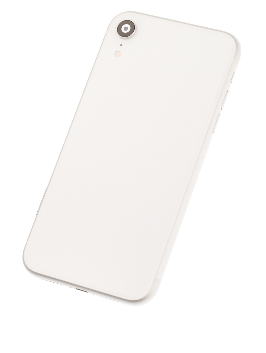 Backcover/Rahmen mit Small Components Pre-Installed für iPhone XR (gebrauchter OEM-Ausbau, Qualität A) (Weiß)