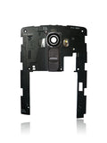 Backcover/Rahmen Bezel Panel Frame mit Power & Volume Button Flex für LG G4 (Schwarz)