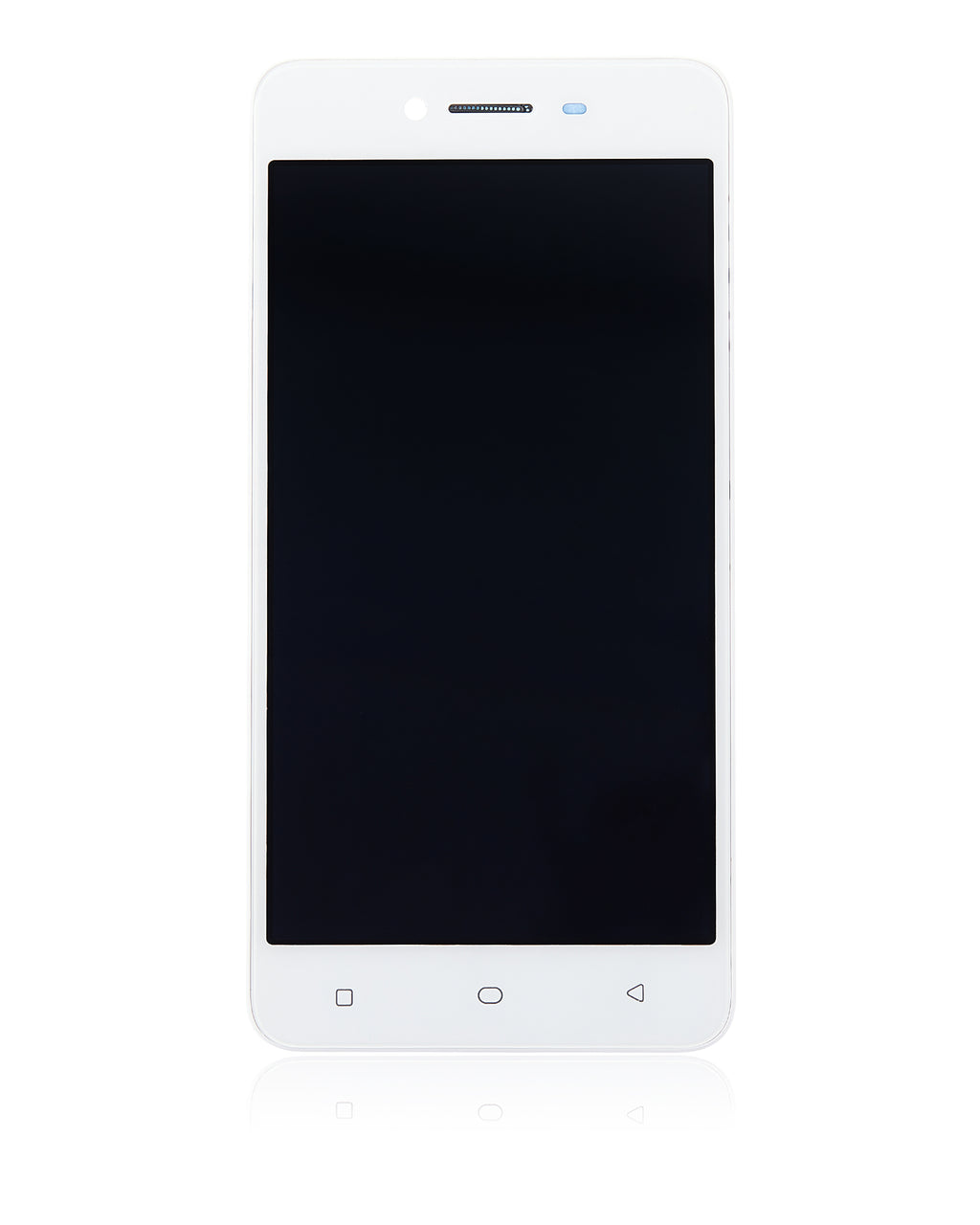 LCD-Display mit Rahmen für OPPO A37 (Refurbished) (Weiß)