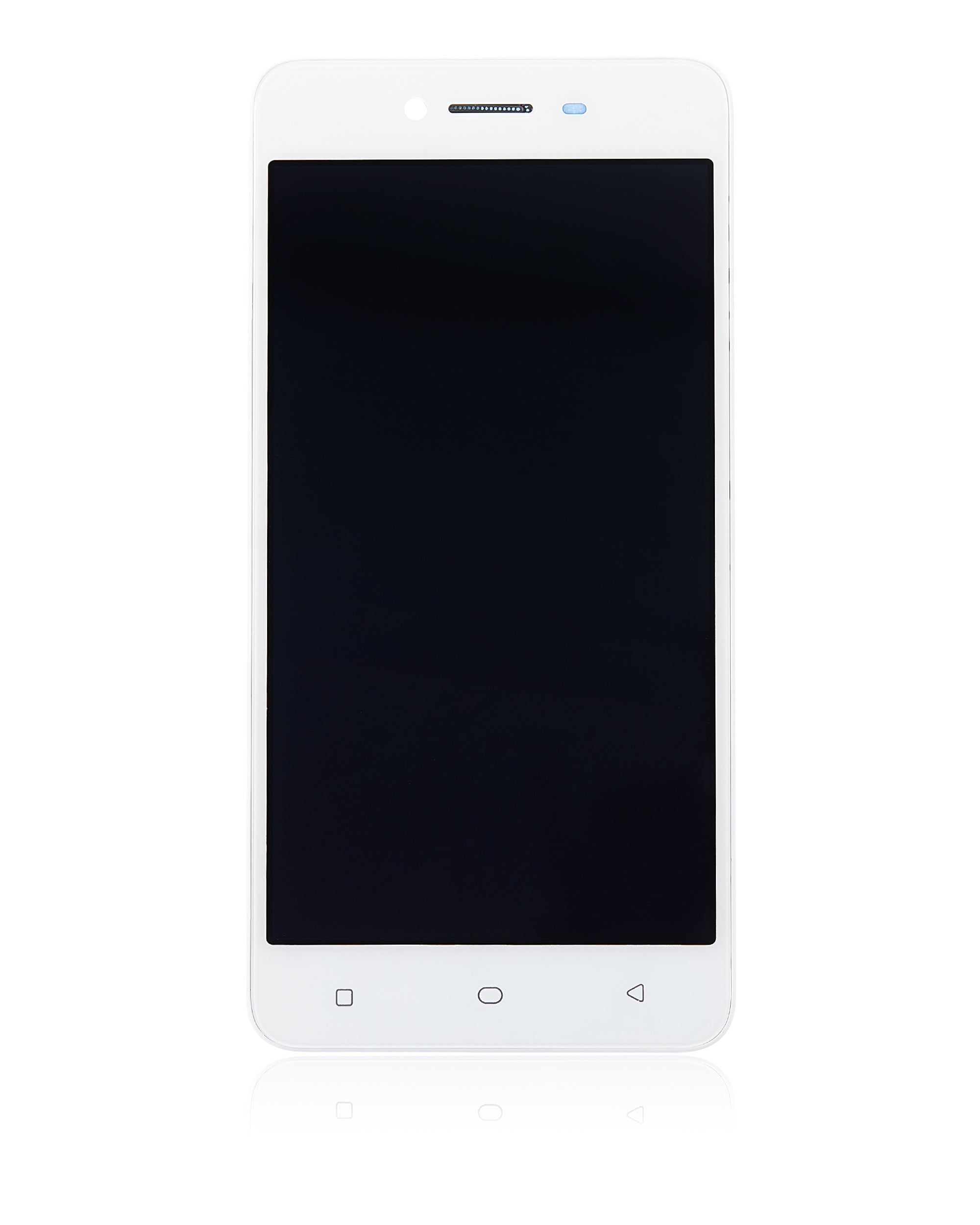 LCD Display with Frame for OPPO A37 (Refurbished) (White)
