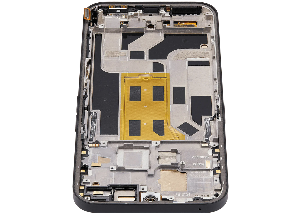 OLED-Display mit Rahmen für Nothing Phone (2a) (Refurbished) (Schwarz)