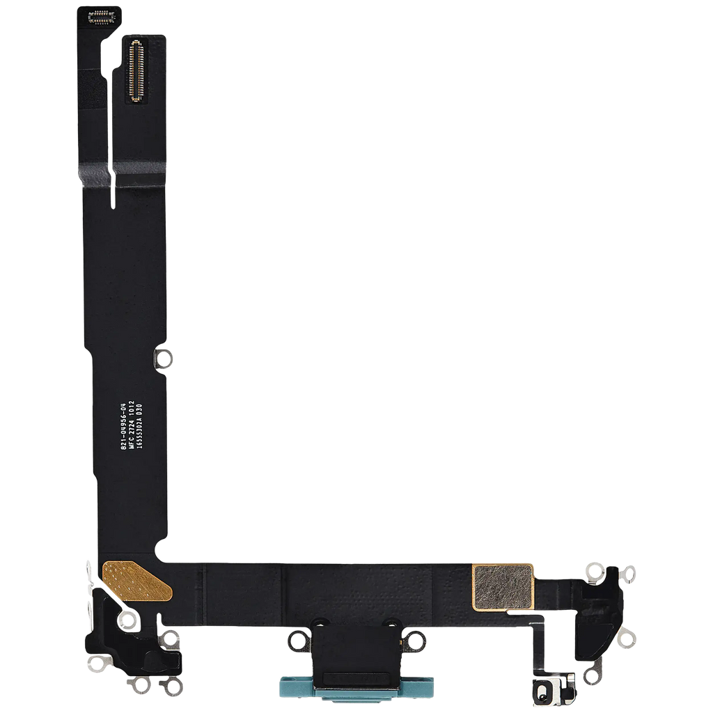 Ladebuchse Flex Cable für iPhone 16 Plus (gebrauchter OEM-Ausbau) (Teal)