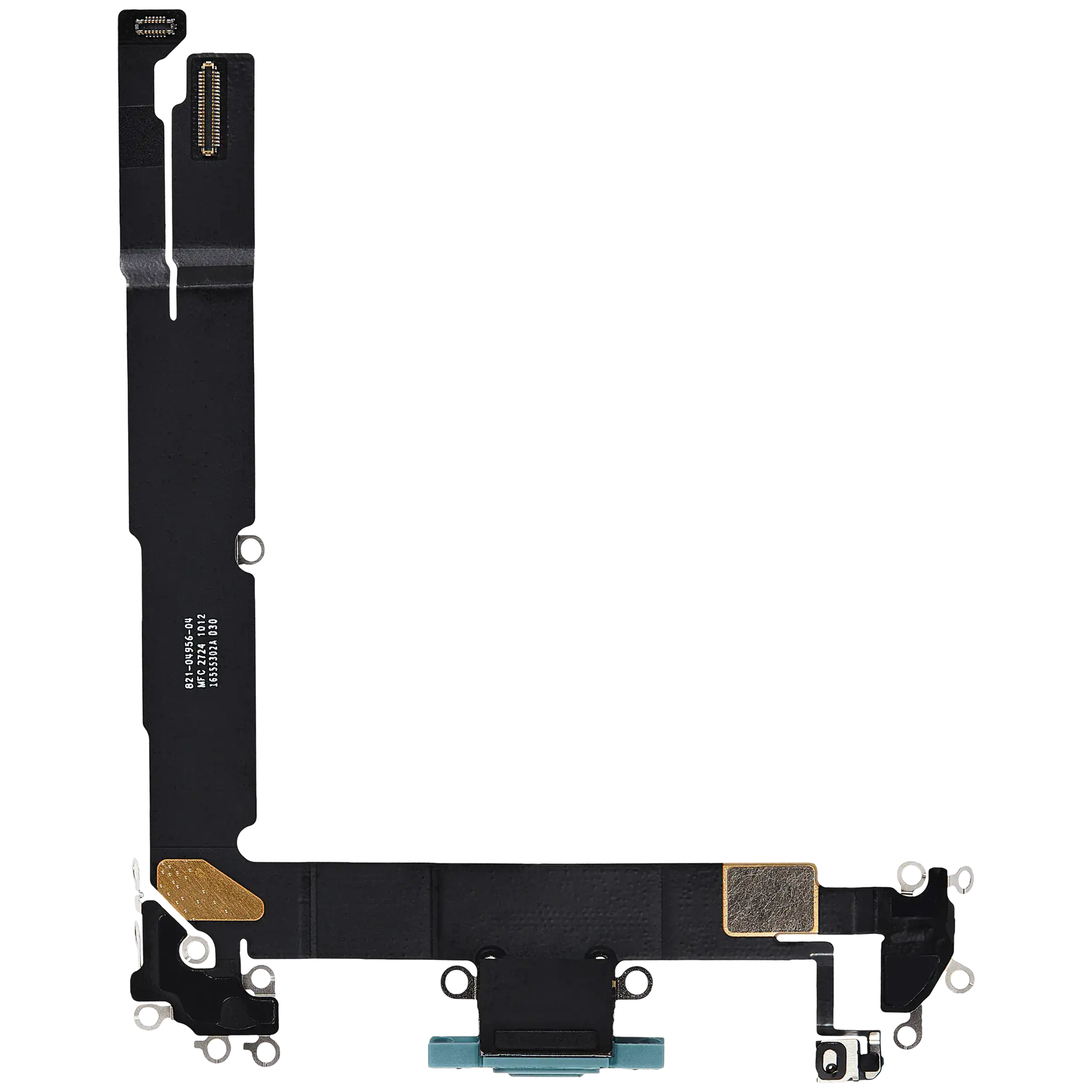 Ladebuchse Flex Cable für iPhone 16 Plus (gebrauchter OEM-Ausbau) (Teal)
