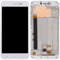 LCD-Display mit Rahmen für Xiaomi Redmi Note 5A (Aftermarket Plus) (Weiß)