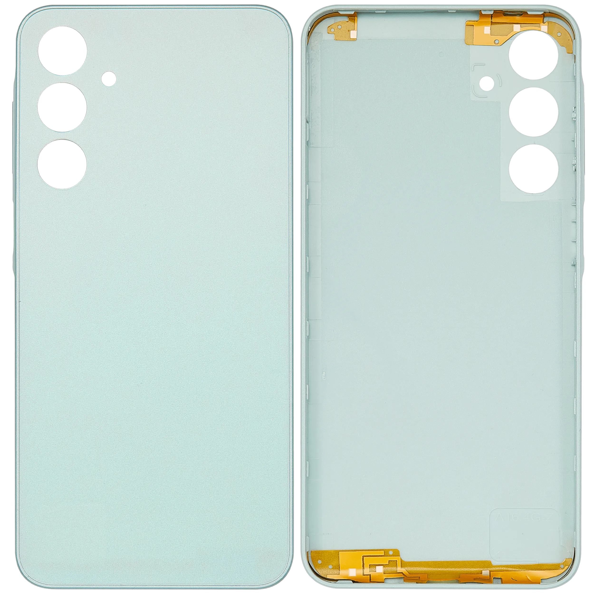 Backcover mit Camera Lens für Samsung Galaxy A16 4G (A165 / 2024) (ohne Logo) (Aftermarket Plus) ( Water Green)