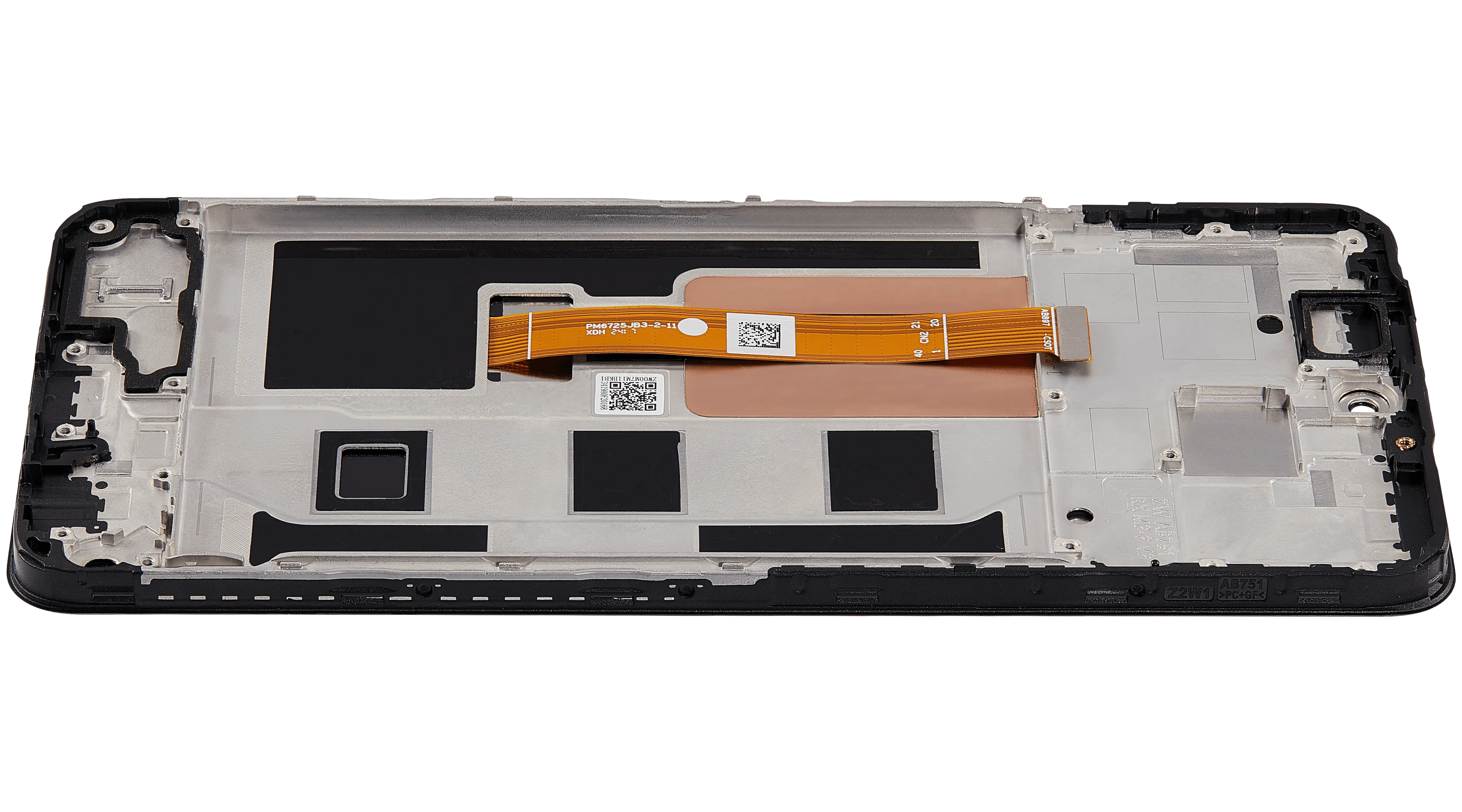 LCD-Display mit Rahmen für Realme 12 5G (Refurbished) (Alle Farben)