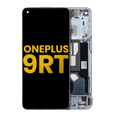 OLED-Display mit Rahmen für OnePlus 9RT 5G (Refurbished) (Nano Silver)