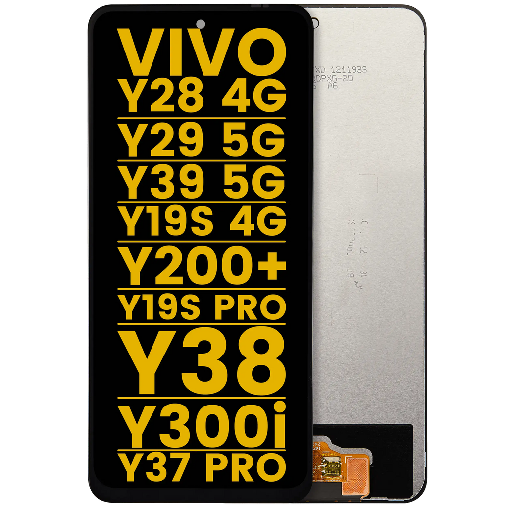 LCD-Display ohne Rahmen für Vivo Y28 4G / Y29 5G / Y39 5G / Y19s 4G / Y200+ / Y19s Pro / Y38 / Y300i / Y37 Pro (Refurbished) (Alle Farben)