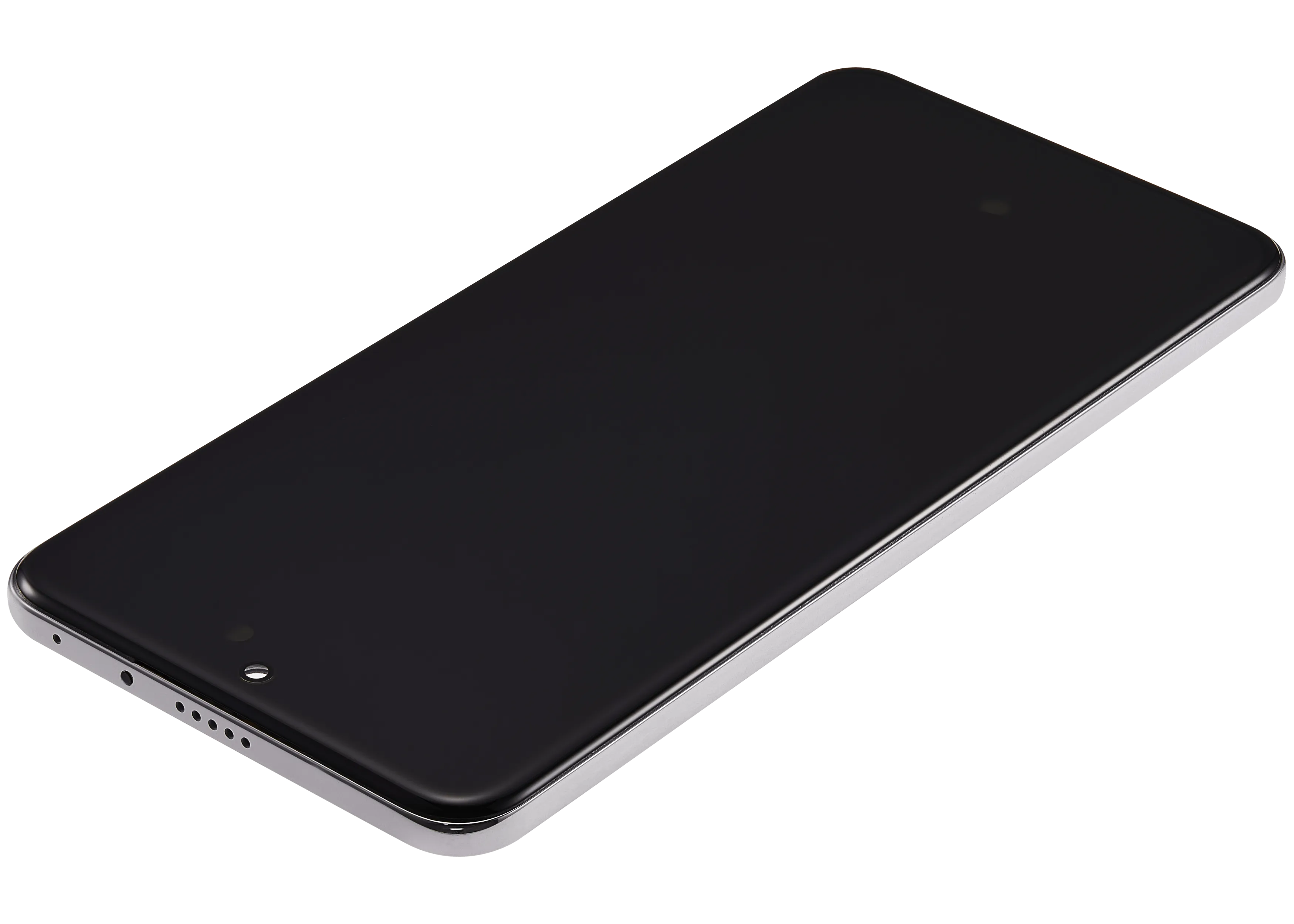 OLED-Display mit Rahmen für Honor 200 (Refurbished) (Moonlight White)