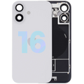 Backcover iPhone 16 Weiß Service Pack mit MagSafe & Blitz-Flexkabel