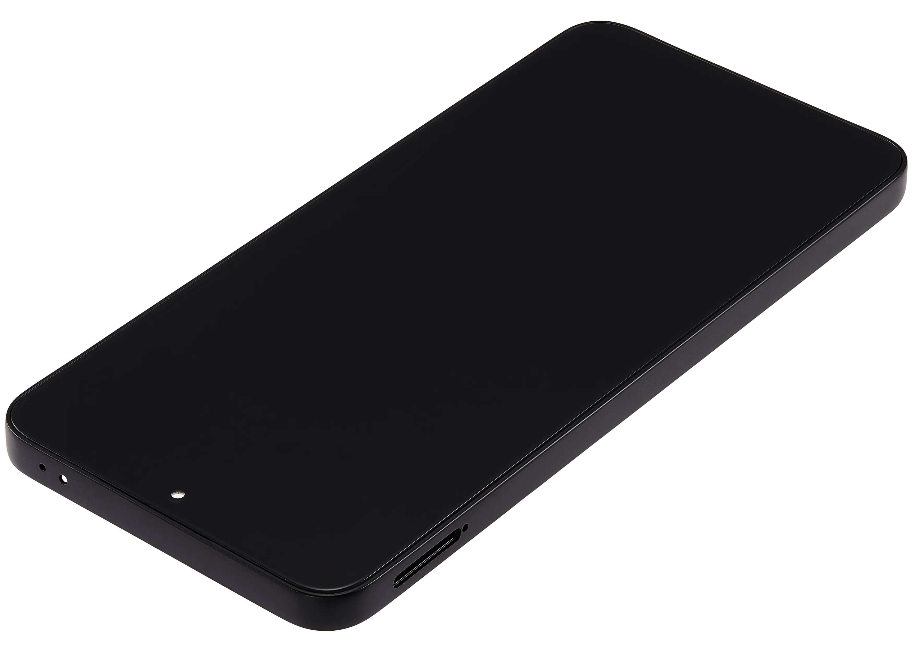 LCD-Display mit Rahmen für Honor X8A / X50i / 90 Lite (Aftermarket Plus) (Midnight Schwarz)