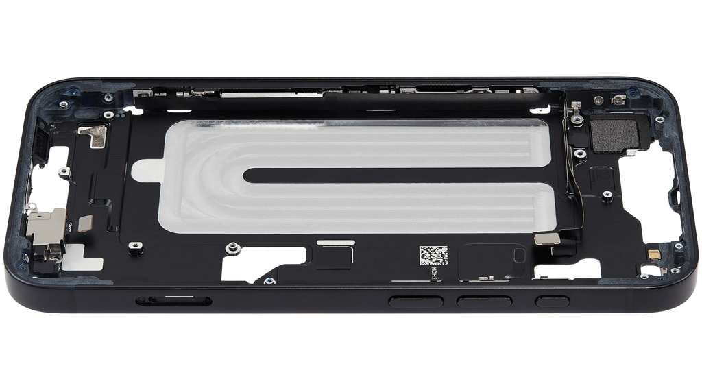 Original Apple-Ausbau A gebraucht – iPhone 16e / 17e EU / Rahmen Schwarz