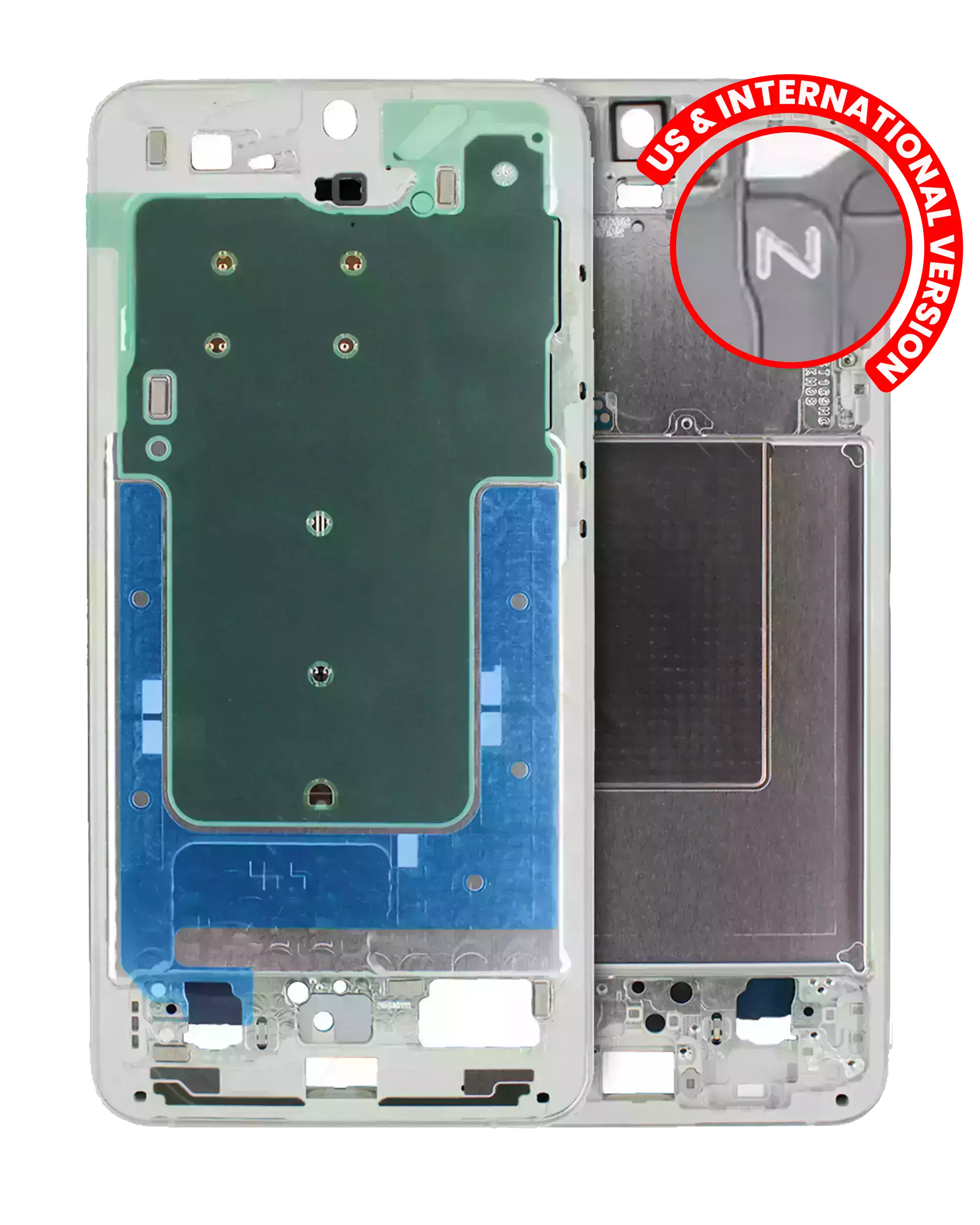 Backcover/Rahmen für Samsung Galaxy S24+ Jade Green