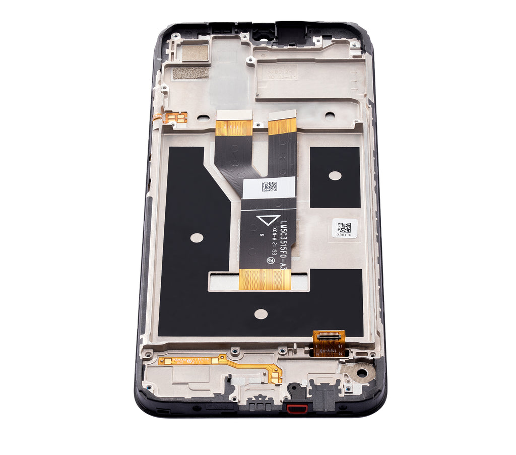 LCD-Komplettbaugruppe mit Rahmen für Realme C21 (Refurbished) (Alle Farben)