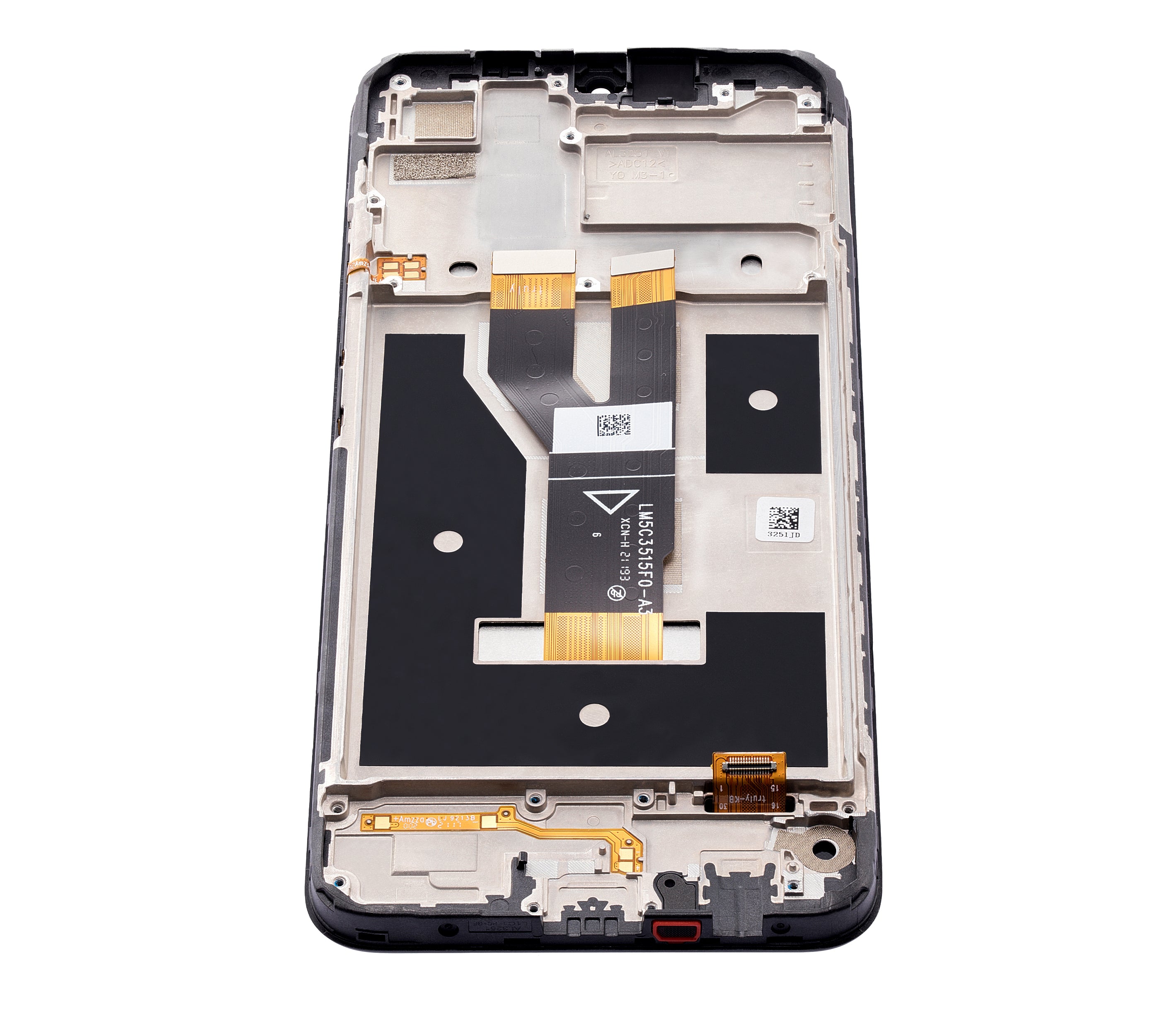LCD-Komplettbaugruppe mit Rahmen für Realme C21 (Refurbished) (Alle Farben)