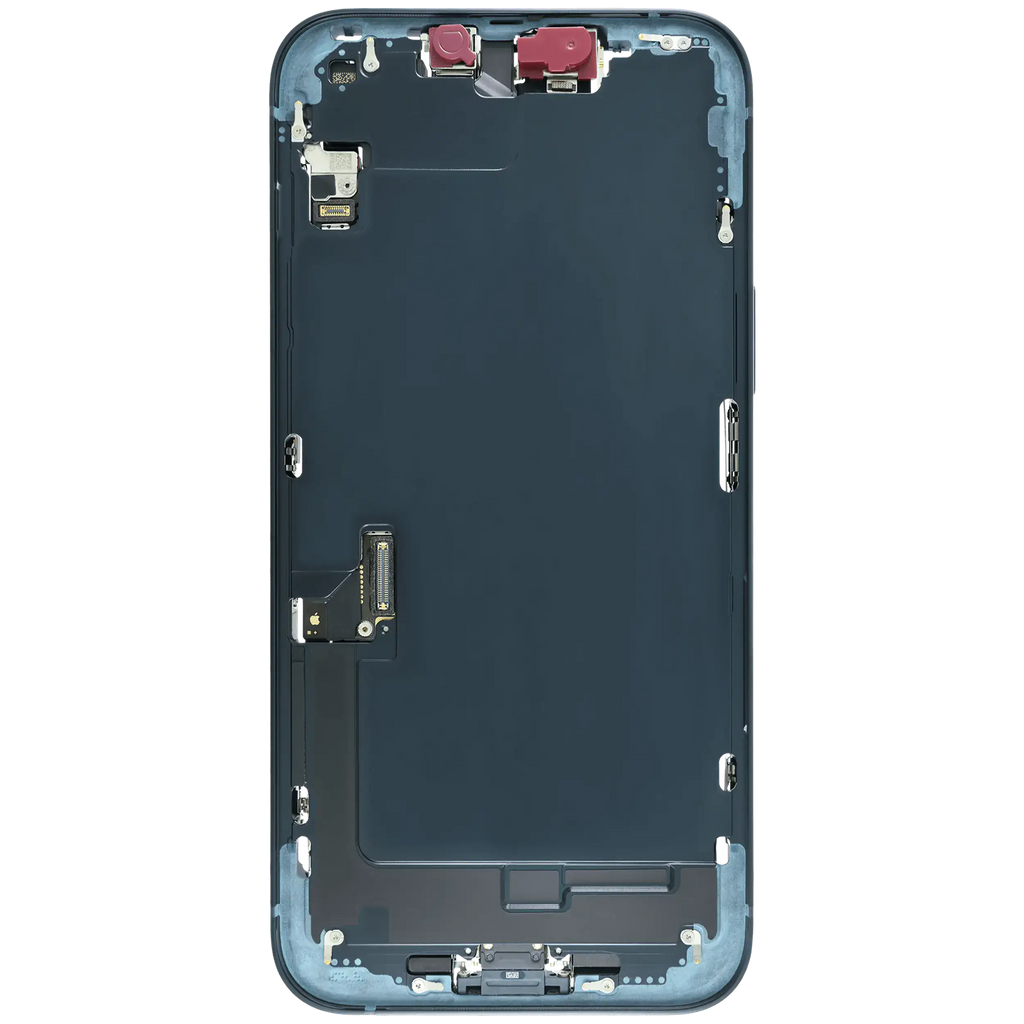 Midframe/Rahmen mit Logic Board / Akku (128 GB) für iPhone 14 Plus (Service Pack) (Midnight)