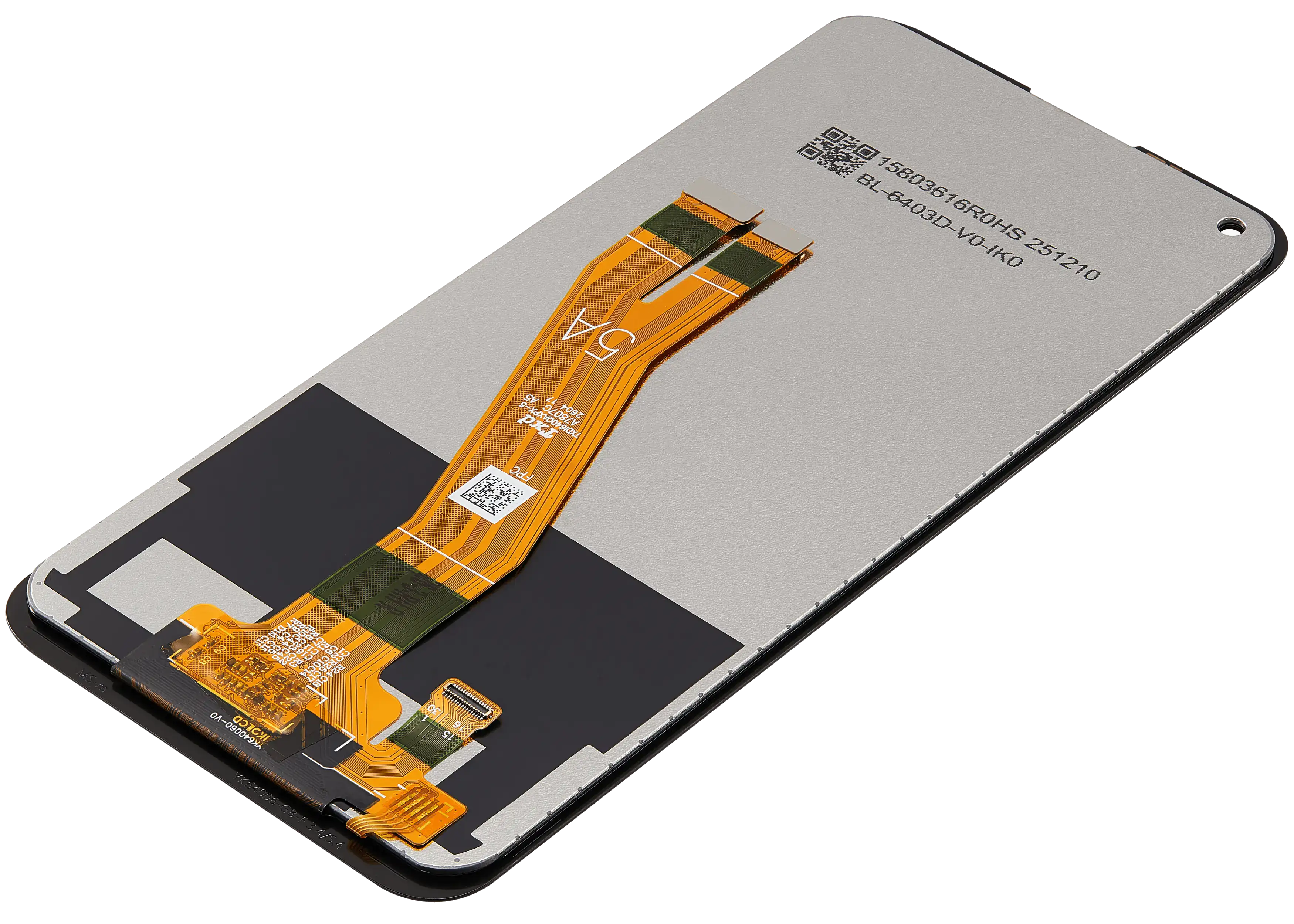 LCD-Display ohne Rahmen für Nokia 5.4 (Refurbished)