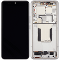 OLED-Display mit Rahmen für Xiaomi 14 Ultra (Refurbished) (Weiß)