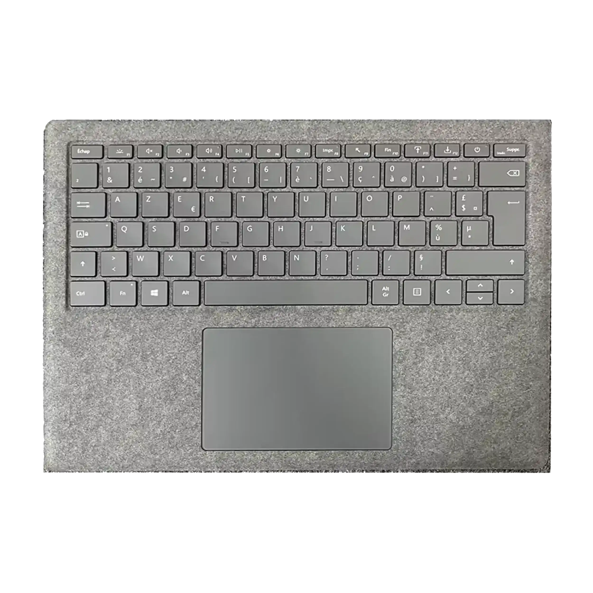 Top Case m. Tastatur MS Surface Laptop 3 13.5" Grau FR