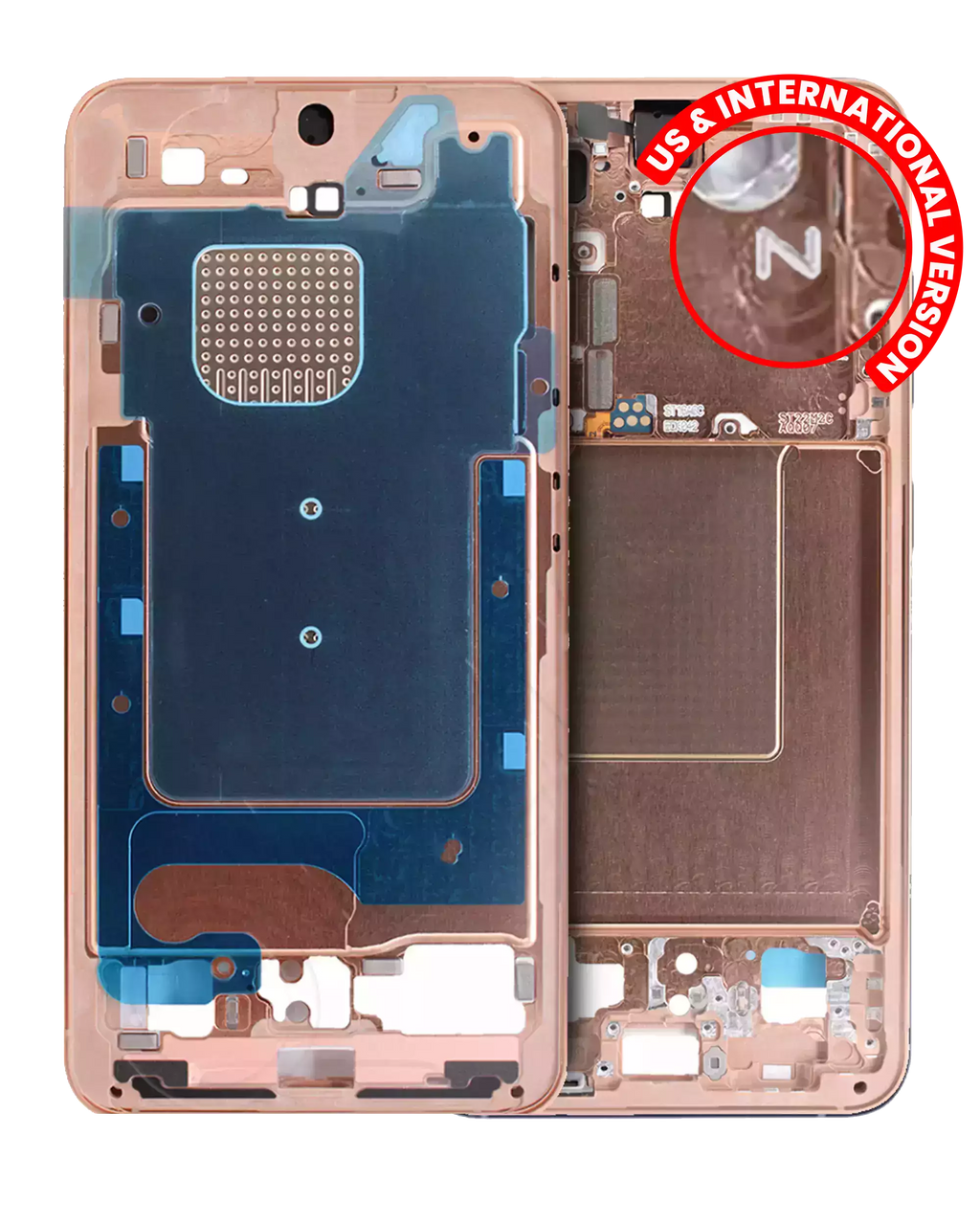 Samsung Galaxy S24 Midframe/Rahmen Sandstone Orange US/Int
