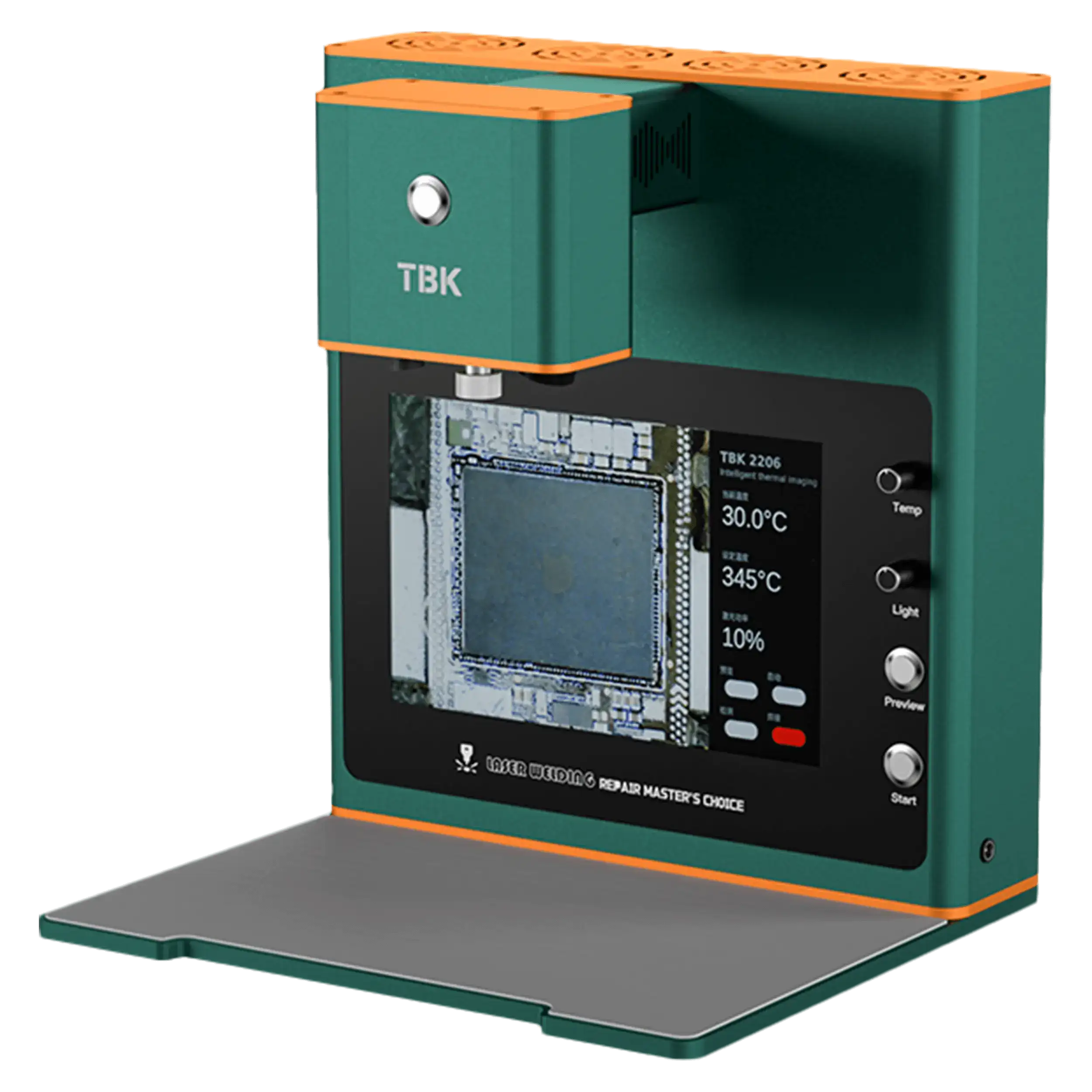 2206-Laser Desoldering Machine mit Thermal Imaging & HD Microscope (TBK) (220V / EU Version)