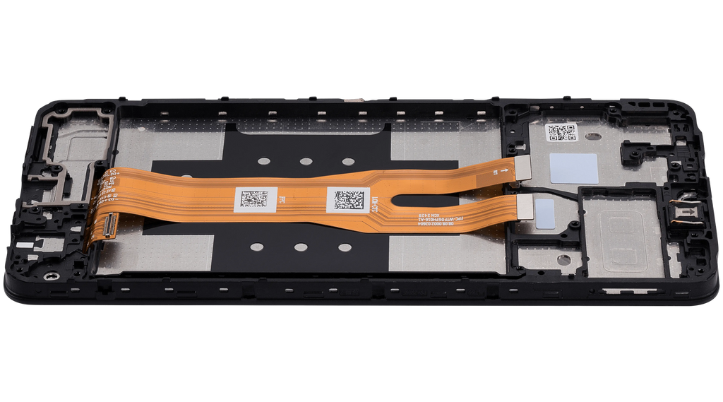 LCD-Display mit Rahmen für Samsung Galaxy A06 (A065 / 2024) (Aftermarket Plus) (Alle Farben)