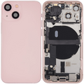Backcover/Rahmen mit Ladebuchse Flex & Small Parts für iPhone 13 Mini (US-Version) (gebrauchter OEM-Ausbau, Qualität A) (Pink)