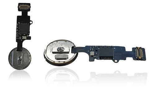 Home Button Solution mit Flex für iPhone 7 / 7 Plus / 8 / 8 Plus (Rose Gold) (Version 3 / JCID)