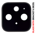 Kameralinse hinten mit Halterung für Google Pixel 5 (Aftermarket Plus)