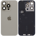 Backcover mit MagSafe, NFC, Blitz-Flexkabel für iPhone 15 Pro OEM Natural Titani