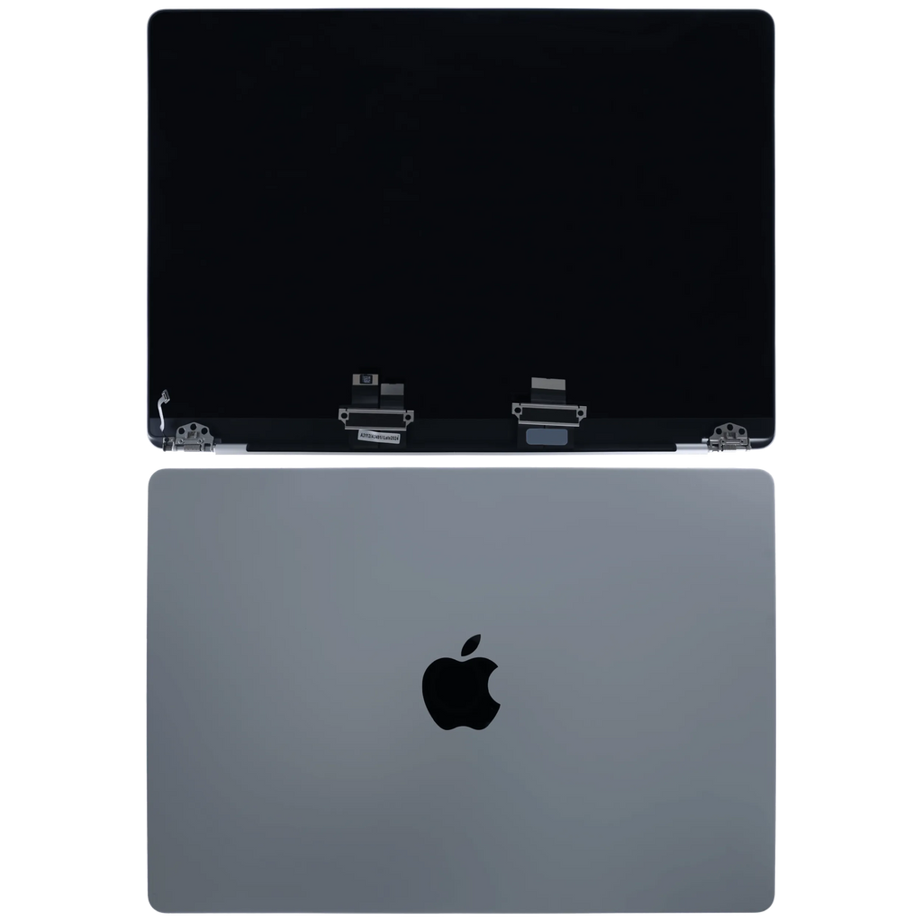 Complete LCD-Display (Glossy) MacBook Pro 14" A3112 / A3401 / A3185 / A3434 (2024 - 2025) (gebrauchter OEM-Ausbau, Qualität B) (Silber)