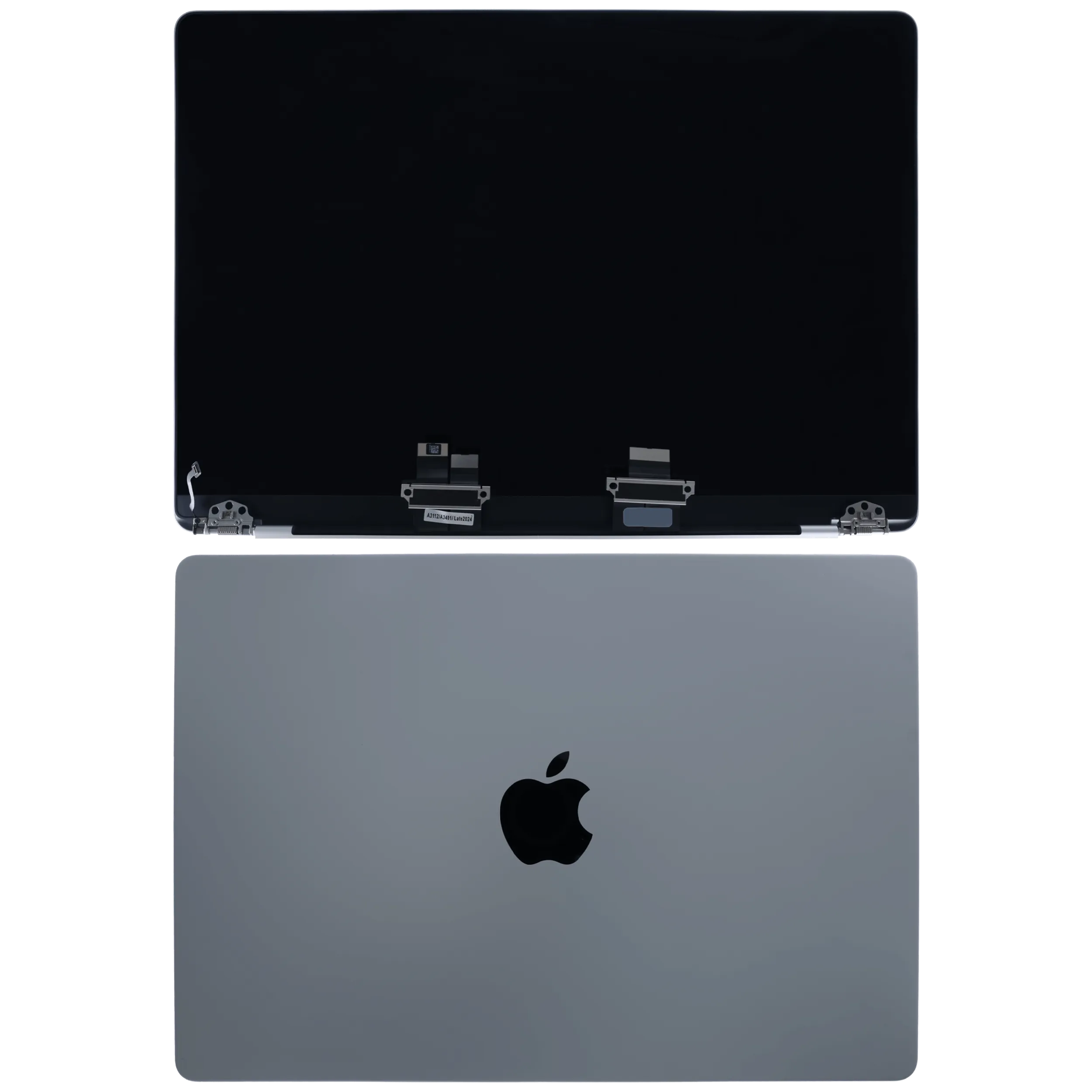 Complete LCD-Display (Glossy) MacBook Pro 14" A3112 / A3401 / A3185 / A3434 (2024 - 2025) (gebrauchter OEM-Ausbau, Qualität B) (Silber)