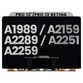 LCD-Panel (nur Panel) für MacBook Pro 13" A1989/A2159/A2289/A2251 (2018-2020)