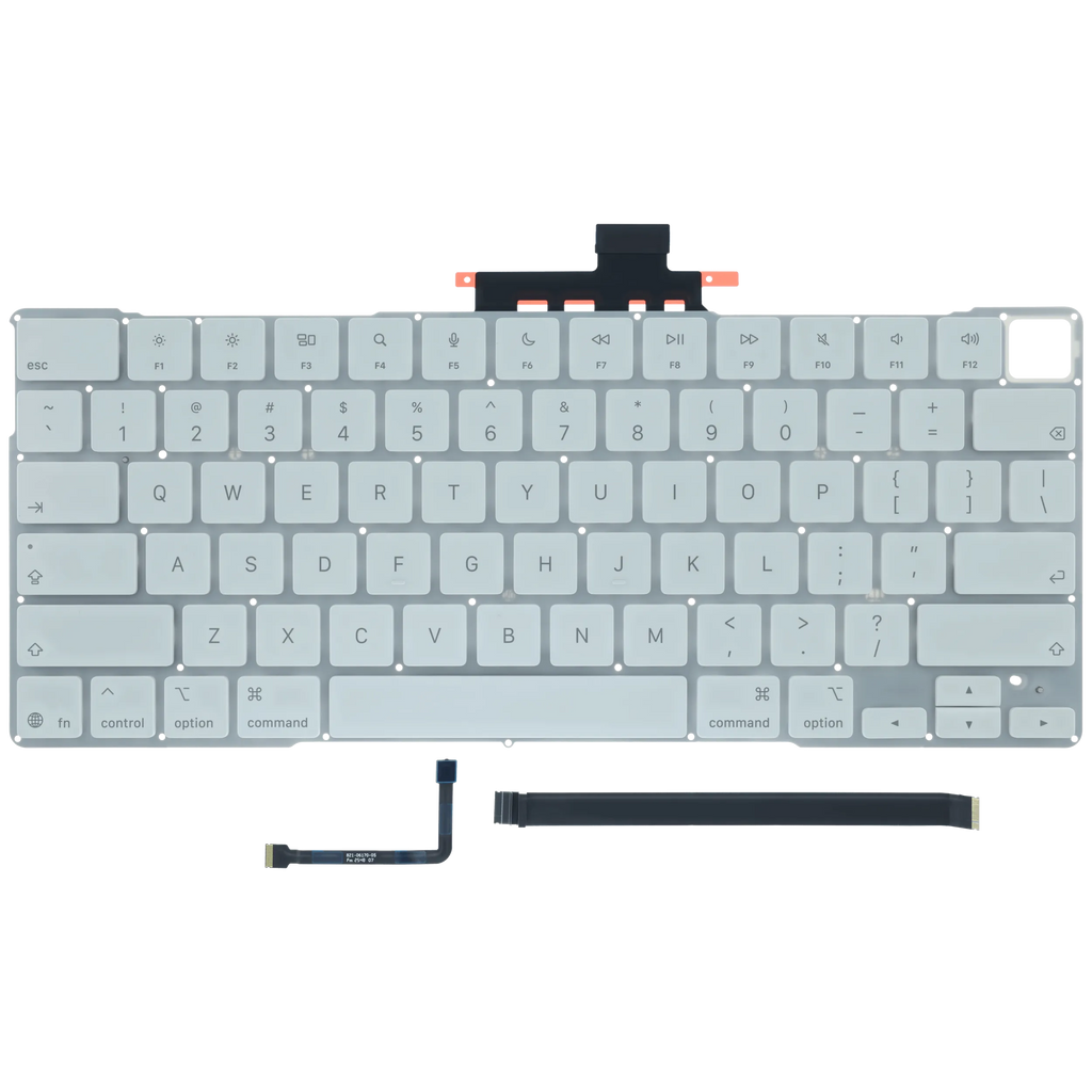 Keyboard (ANSI US) (Touch ID) für MacBook Neo (2026) (Original OEM) (Silber)