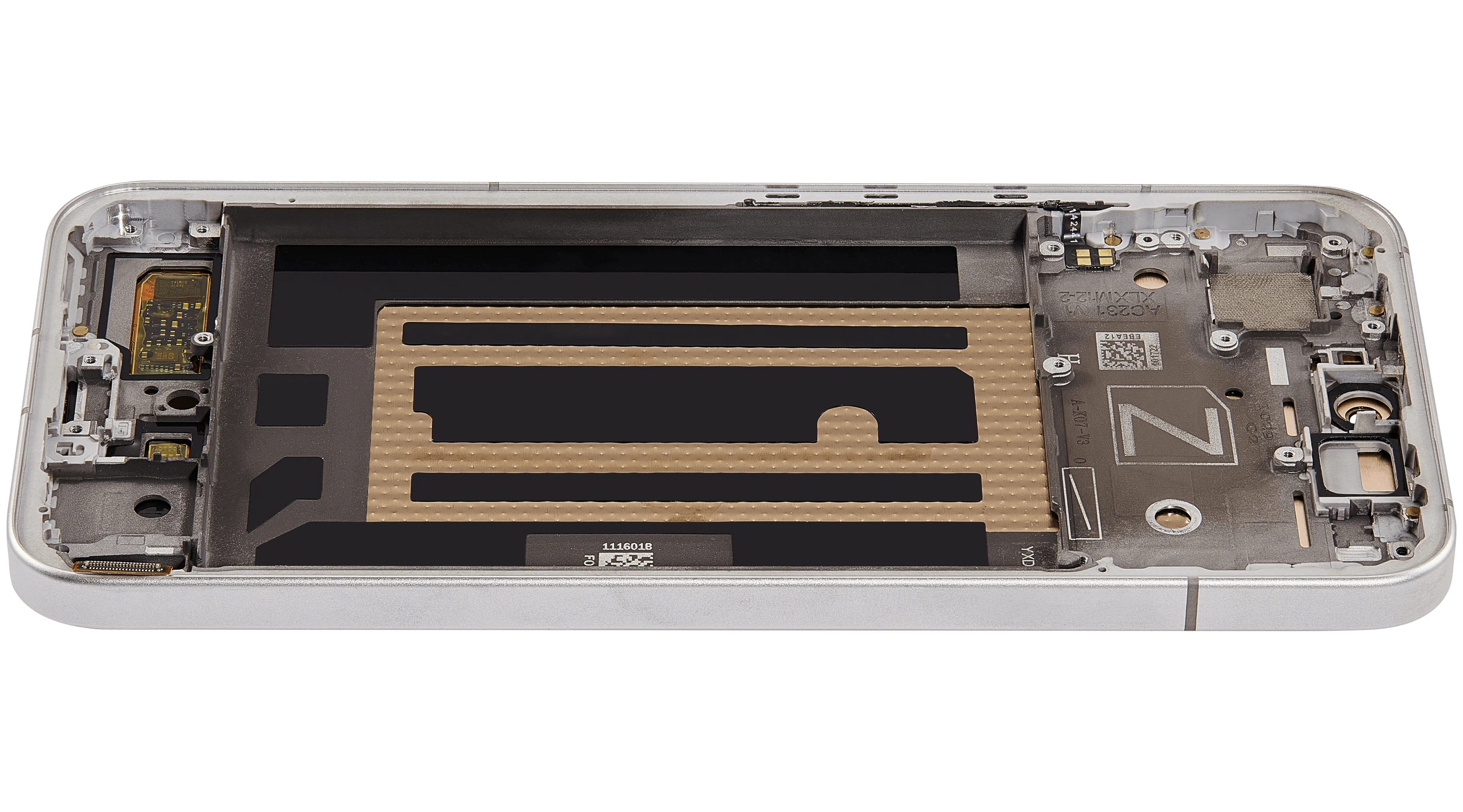 OLED-Display mit Rahmen für OPPO Reno 13 (Refurbished) (Plume White)