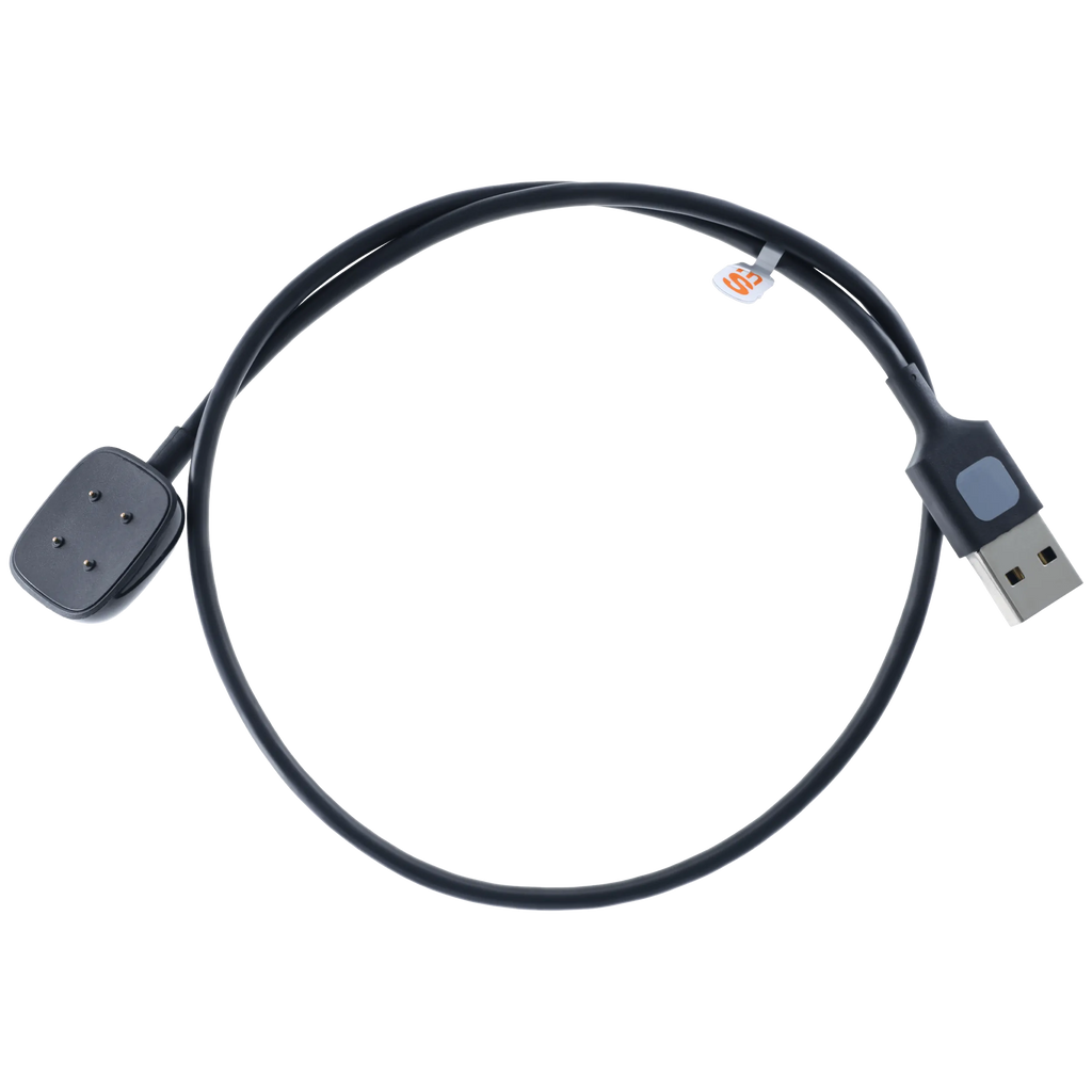 USB-A Magnetic Watch Charging Cable für Google Pixel Watch Series 2 / Series 3 (1 m / 3.3 ft) (OEM Grade: A) (Schwarz)