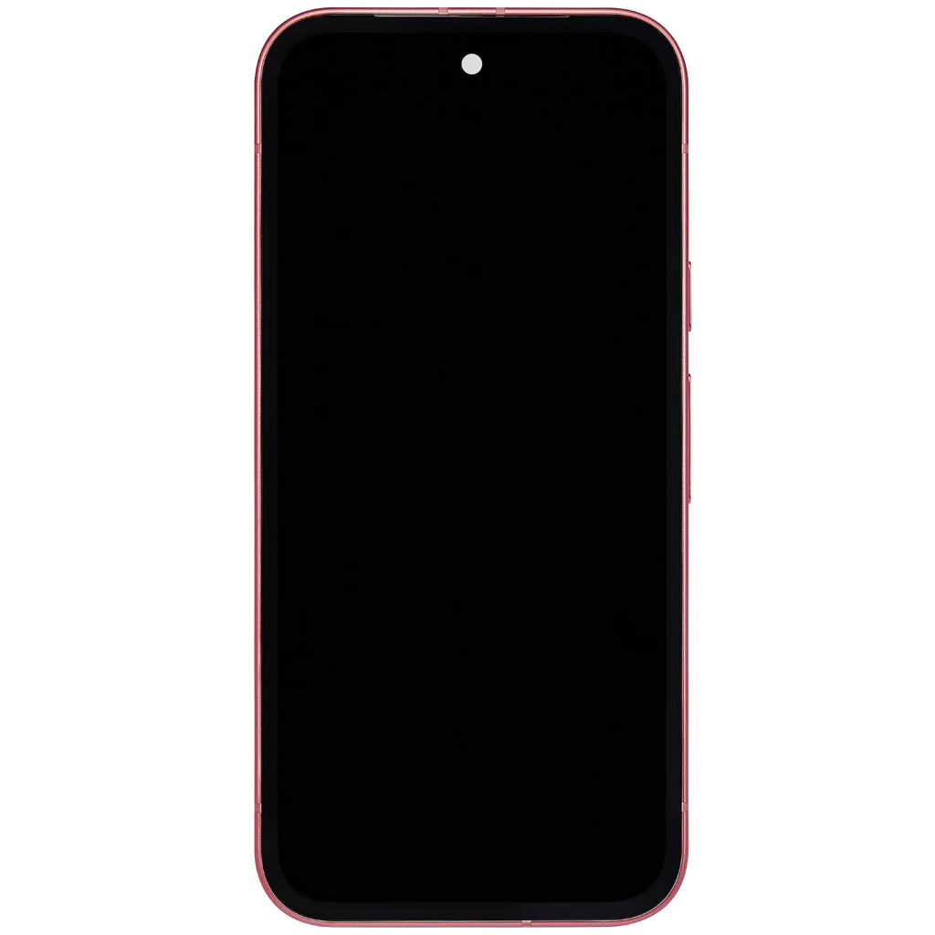 OLED-Display mit Rahmen (mit Fingerprint Sensor) für Google Pixel 9A (Refurbished) (Peony)