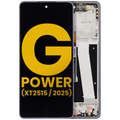 LCD Display with Frame for Motorola Moto G Power 5G (XT2515 / 2025) (Refurbished) (Slate Gray)