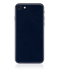 Backcover/Rahmen mit Small Components Pre-Installed für iPhone SE (2022) (gebrauchter OEM-Ausbau, Qualität C) (Midnight)