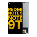 LCD ohne Rahmen f. Xiaomi Redmi Note 9 5G/9T (Refurbished, alle Farben)
