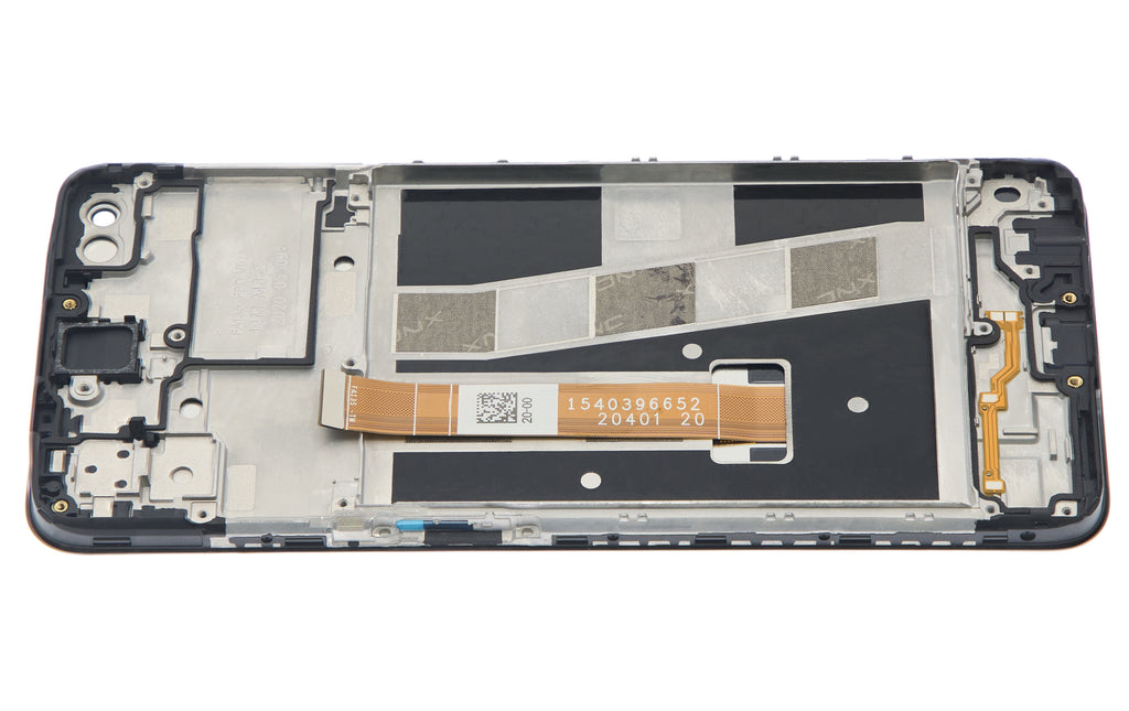 LCD-Komplettbaugruppe mit Rahmen für OPPO A92 (Refurbished) (Alle Farben)